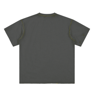 Hand-frayed Reversible T-shirt