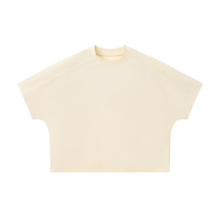 Unisex Boxy Tonal Paneling T-Shirt