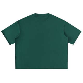 Washed Rolled Hem Half Sleeve T-Shirt