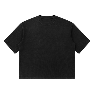 Unisex Mineral Wash Waffle Boxy T-Shirt