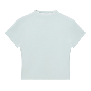 Essential Slim Fit Mock Neck T-Shirt