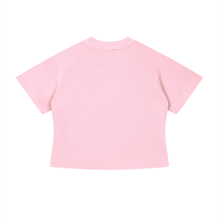 Women's Mineral Wash Crop T-Shirt