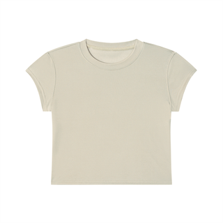 Women's Slim-Fit Cropped T-Shirt