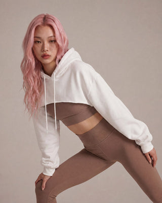 Thin Cropped Hoodie