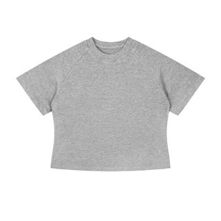 Women's Mineral Wash Crop T-Shirt