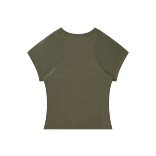 Women’s Slim Fit Paneling T-Shirt