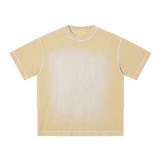 Unisex Sunfade Waffle Boxy T-Shirt