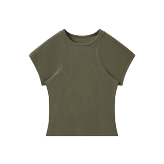 Women’s Slim Fit Paneling T-Shirt