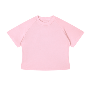 Women's Mineral Wash Crop T-Shirt