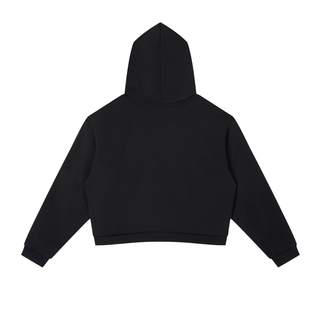 Side Stripe Cropped Hoodie