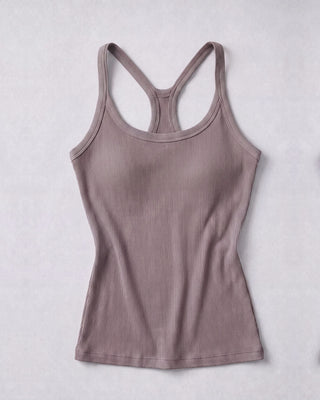Racerback Cami with Built-In Bra