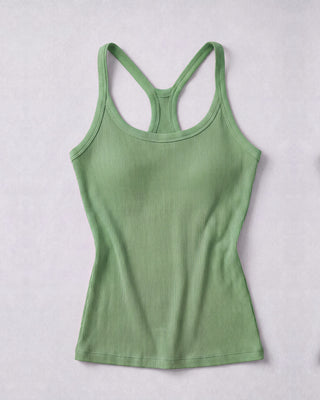 Racerback Cami with Built-In Bra