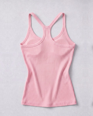 Racerback Cami with Built-In Bra