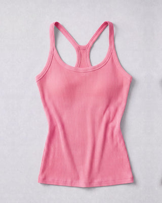 Racerback Cami with Built-In Bra