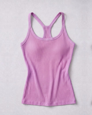Racerback Cami with Built-In Bra
