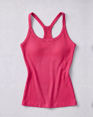 Racerback Cami with Built-In Bra