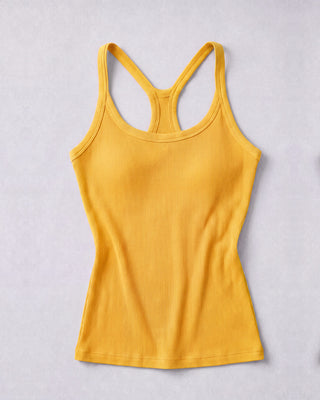 Racerback Cami with Built-In Bra
