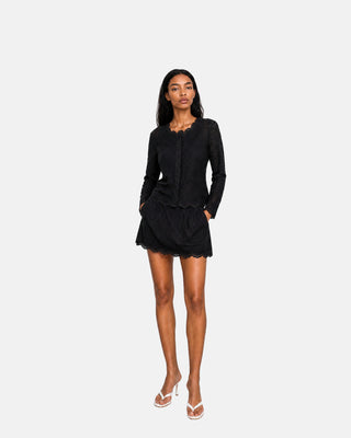 Crochet Mini Skirt Set