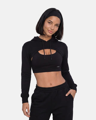 Thin Cropped Hoodie