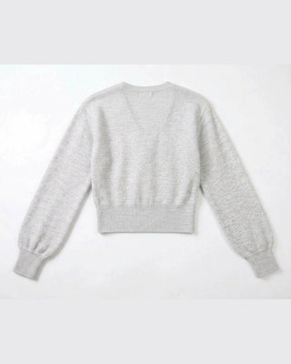 The Tie-Front Knit Crop