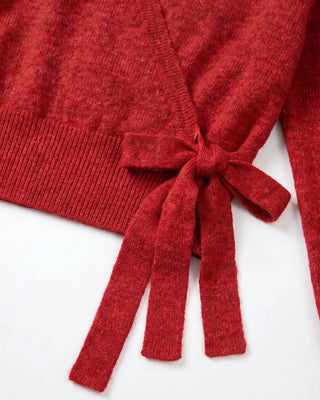 The Tie-Front Knit Crop