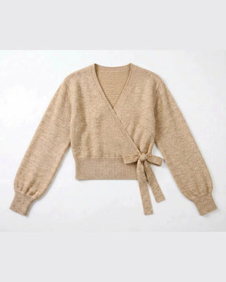 The Tie-Front Knit Crop