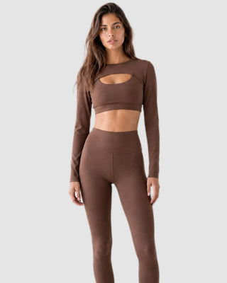Women’s Cutout Long Sleeve Yoga Shrug