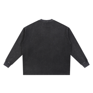Mineral Wash Waffle Oversized T-Shirt