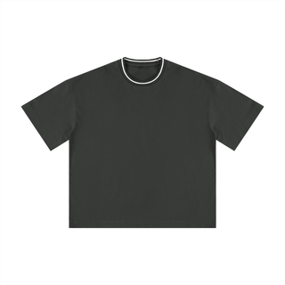 Unisex Boxy Ribbed T-Shirt