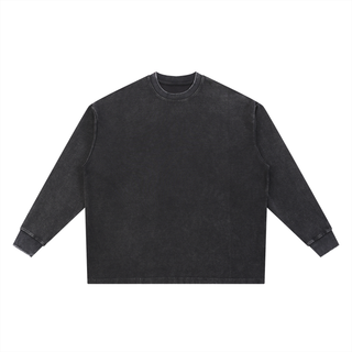 Mineral Wash Waffle Oversized T-Shirt