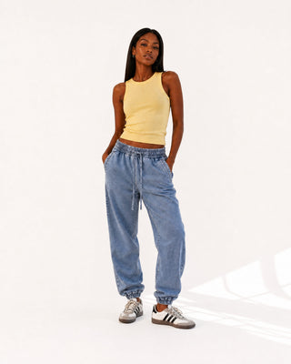 Snow Wash Jogger Sweatpant