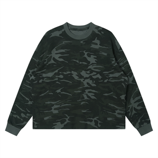 Unisex Waffle Boxy Long Sleeve T-Shirt