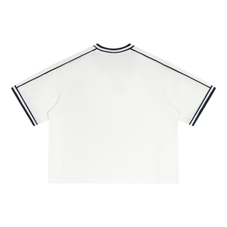 Unisex Boxy V-Neck Soccer Jersey