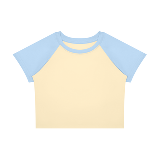 Women’s Raglan Color Block Baby T-Shirt