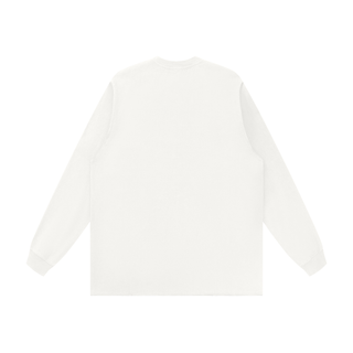 Unisex Raw Hem Long Sleeve T-Shirt