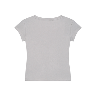 Essential V-Neck Bodycon T-Shirt