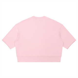 Unisex Mineral Wash Boxy Raw Edge T-Shirt