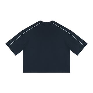 Unisex Heavyweight Boxy Piping T-Shirt
