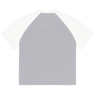 Color-Blocked Raglan Sleeve T-Shirt