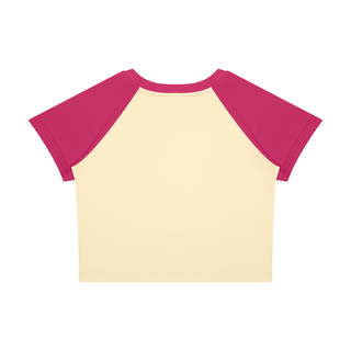 Women’s Raglan Color Block Baby T-Shirt