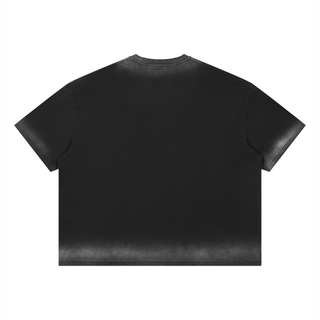 Unisex Boxy Sunfade Vintage Wash T-Shirt