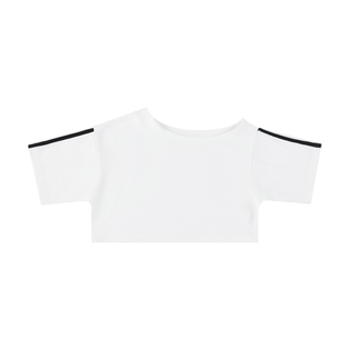 Women's Off-the-Shoulder Crop T-Shirt
