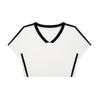 Women’s Slim Fit Color Block T-Shirt