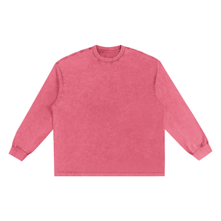 Snow Washed Frayed Edge T-Shirt