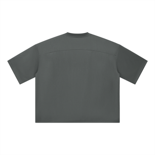 Unisex Boxy Mesh Crewneck T-Shirt