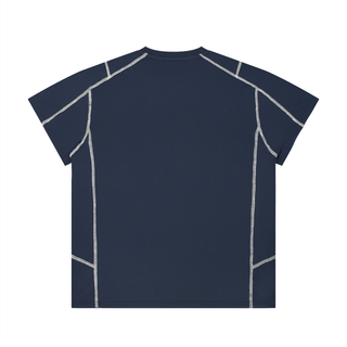 Unisex Contrast Stitch  Regular Fit T-Shirt