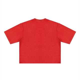 Unisex Heavyweight Mineral Wash Boxy T-Shirt