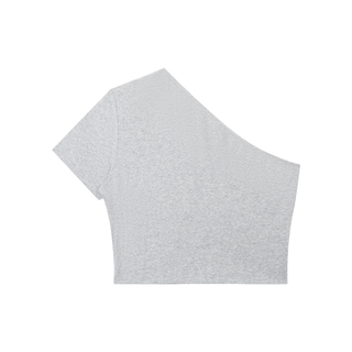 Women's One-Shoulder Crop T-Shirt