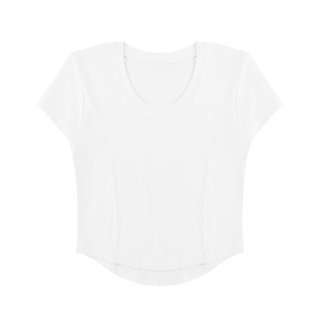 Women's Paneled Crop T-Shirt
