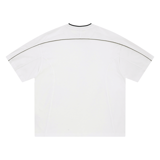 Unisex Oversized Contrast Tape T-Shirt